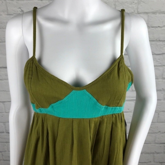 NEW RVCA Open Back High Low Dress - Picture 5 of 8